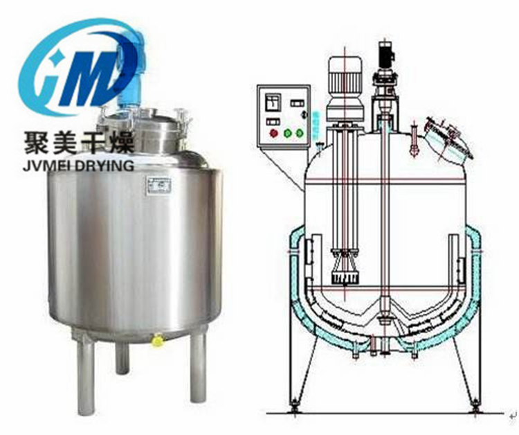雙攪拌刮板式反應(yīng)罐